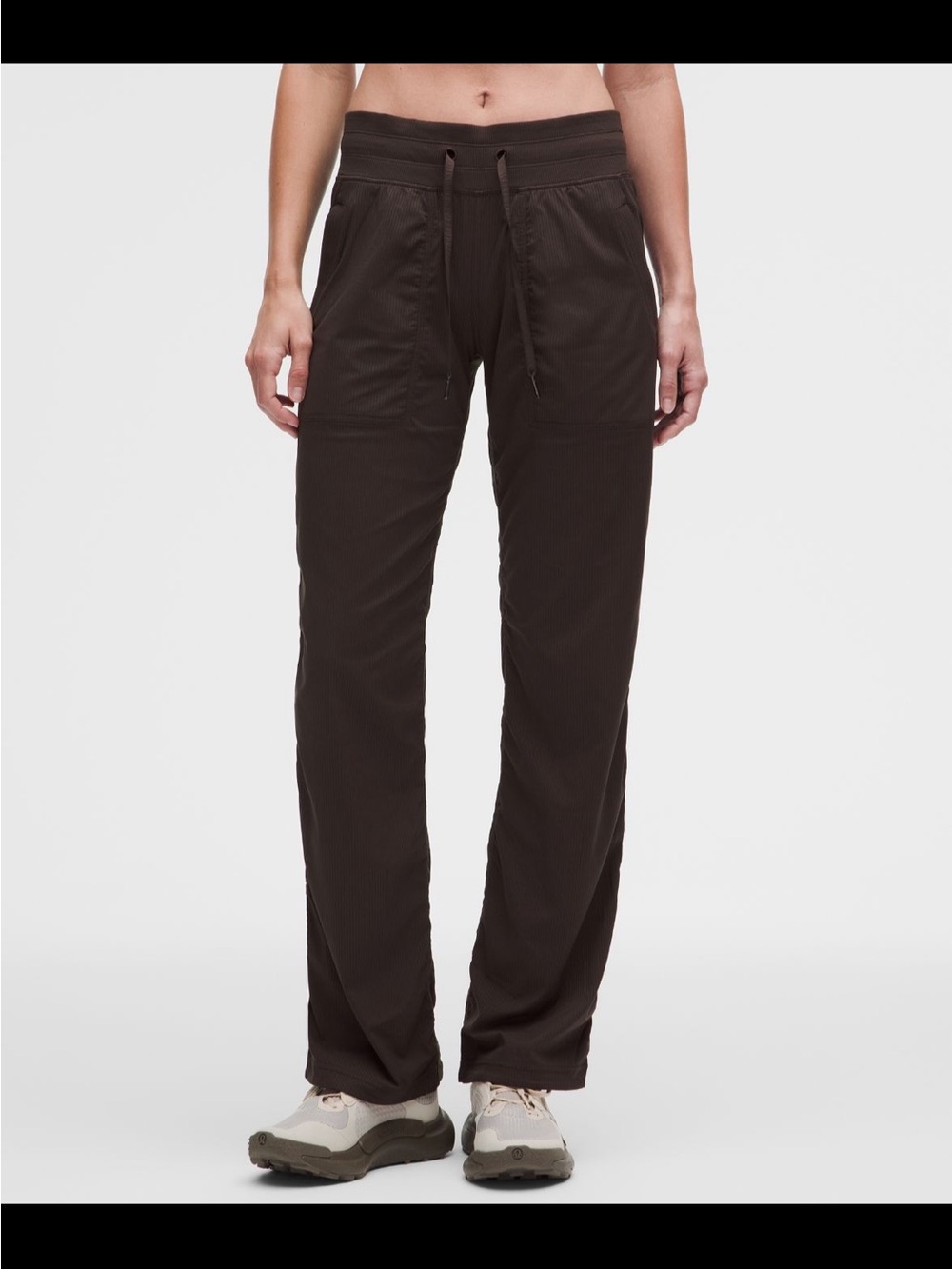Lululemon Dance studio pants. Black. Lightweight. Side pockets. Casual.